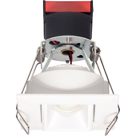 Elco Lighting 1 Square Recessed Oak Pull Down E1L22F27BZ